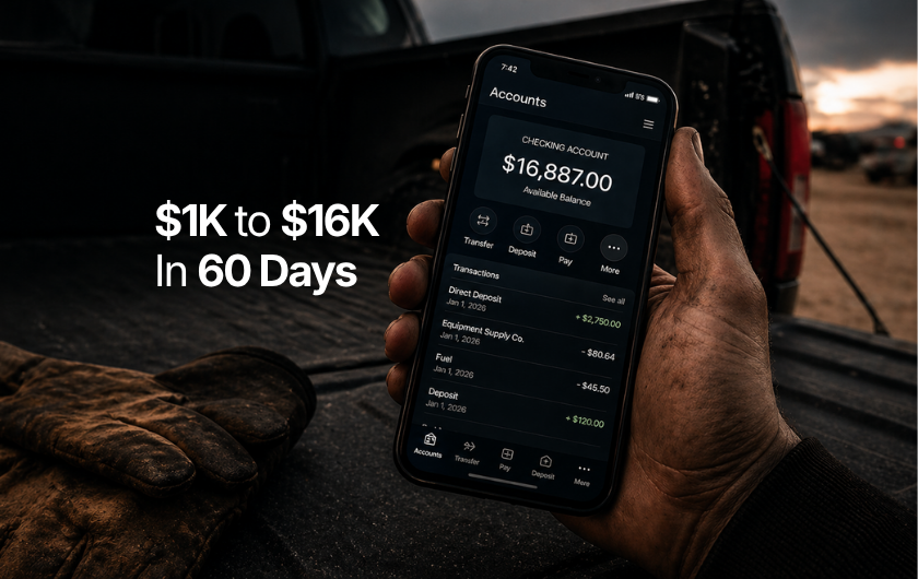 FinTruction — $1K to $16K in 60 Days